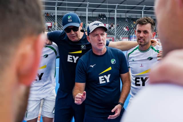 Mark Tumilty has stepped down as Hockey Ireland men's senior head coach. (Photo by WORLDSPORTPICS/Will Palmer)