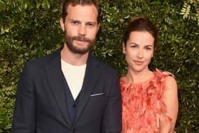 Jamie Dornan has addressed rumours that he may be a contender to play the next James Bond. Here he is pictured with wife Amelia Warner with whom he has three daughters