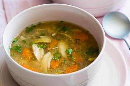 Chicken and vegetable soup has to be one of the most delicious of autumnal gastronomic delights