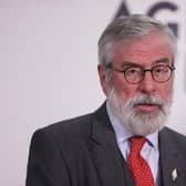 Gerry Adams will be prevented from claiming compensation after a government amendment was accepted in the House of Lords to the Northern Ireland Troubles (Legacy and Reconciliation) Bill