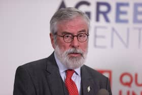 Gerry Adams will be prevented from claiming compensation after a government amendment was accepted in the House of Lords to the Northern Ireland Troubles (Legacy and Reconciliation) Bill