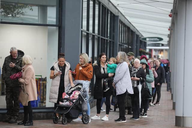 Dobbies opens its biggest ever UK store at The Junction Retail and Leisure Park, Antrim to queues of hundreds of customers in anticipation to get a first-look around