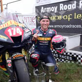 Davey Todd won four races at Armoy in 2022 on the Padgett's Honda machines, including the showpiece 'Race of Legends'