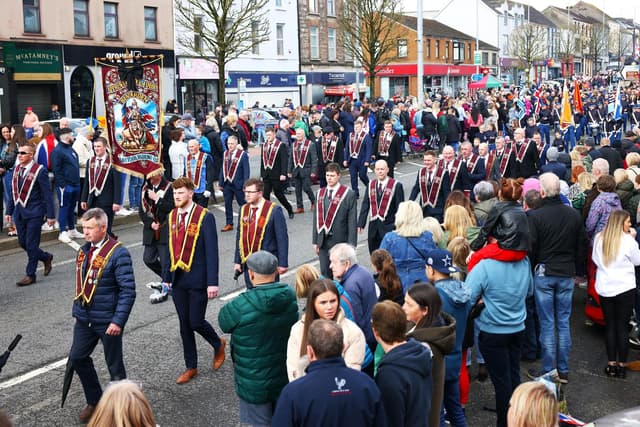An estimated 800 or so marchers are set to descend upon Co Antrim town this Easter Tuesday for junior commemoration