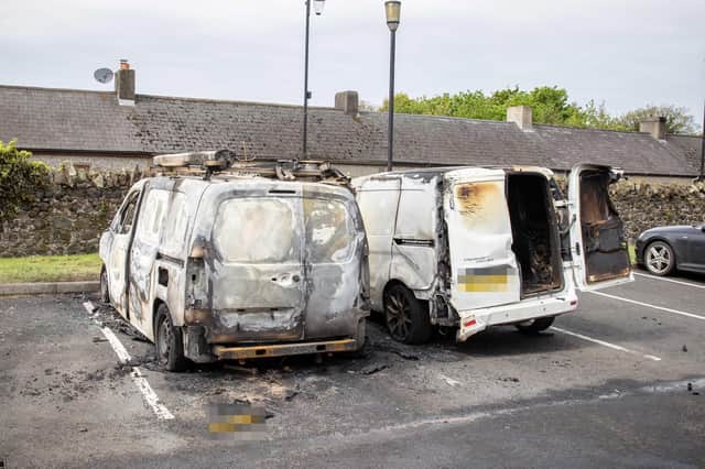 Detectives are appealing for information following a report of a serious assault and arson in Bushmills