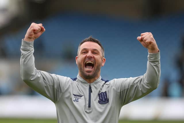 Ballymena United manager Jim Ervin. (Photo by Desmond Loughery/Pacemaker Press)