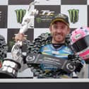 Northern Ireland's Lee Johnston won the opening Supersport race at the Isle of Man TT in 2019 for his maiden success at the event