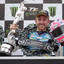 Northern Ireland's Lee Johnston won the opening Supersport race at the Isle of Man TT in 2019 for his maiden success at the event