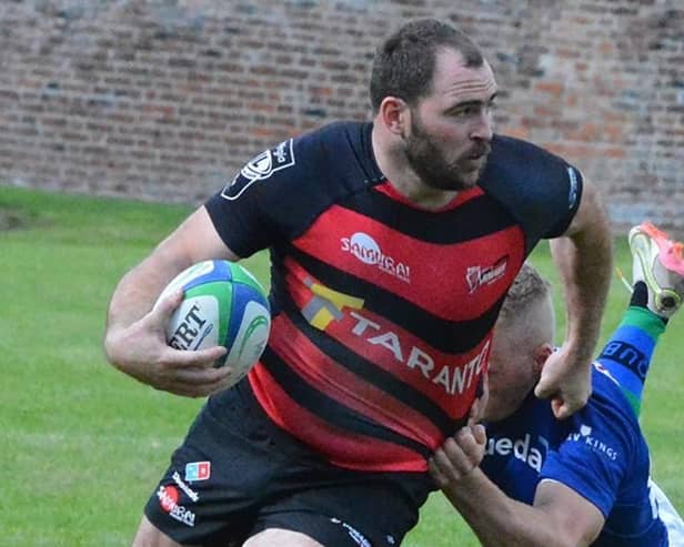 Armagh's Andrew Willis was among their try scorers on Saturday. PIC: City of Armagh Rugby Club