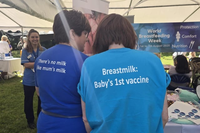 Belfast Trust celebrates feeding success at Breastival