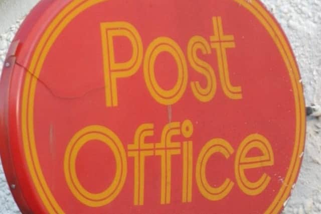 The Post Ofice logo in the 1980s. Ruth worked in headquarters and didn't like it