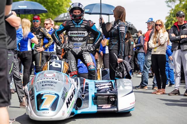 Brothers Ben and Tom (pictured) Birchall have won 12 Sidecar races at the Isle of Man TT and hold the outright lap record for the class at over 119mph