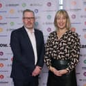 Councillor Kevin Savage, Chair of Economic Development Committee with Nicola Wilson, Head of Economic Development. Picture: ABC Borough Council.