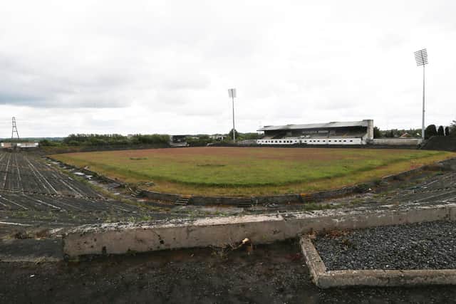 Casement Park in Belfast is in the process of being redeveloped.