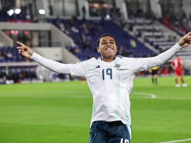Northern Ireland’s Shea Charles has completed a record-breaking move to Fulham. (Photo by William Cherry/Presseye)