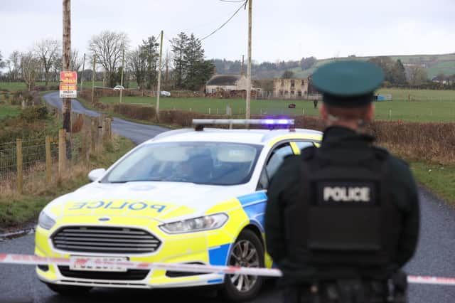 The 50-year-old was detained following a search in the Dungiven area on Friday