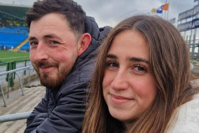 Lucy Robb was seriously injured in a crash that killed her boyfriend, Ronan King.