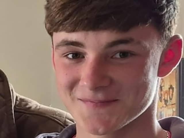 Undated family handout photo issued by issued by the Garda of 15-year-old Tadhg Callaghan Carter who was killed whilst a spectator after a crash during the Donegal International Rally at Trentagh, near Kilmacrennan on Saturday