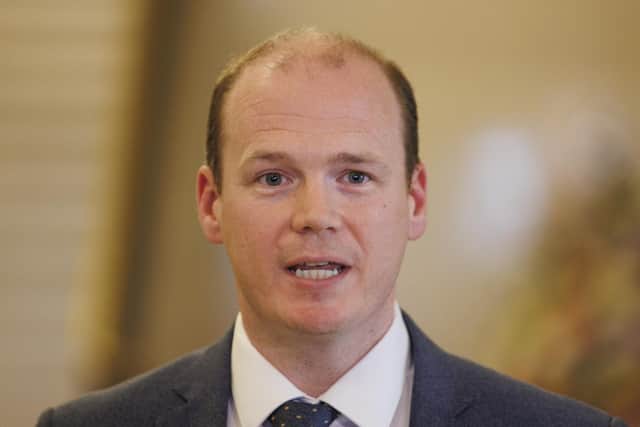 Northern Ireland’s Communities Minister Gordon Lyons rejected criticism of the number of new social homes being built.