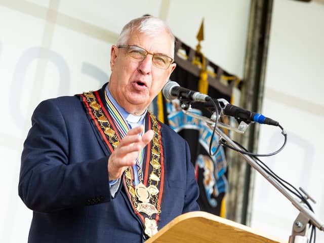 Royal Black Institution Sovereign Grand Master Rev William Anderson is concerned about the ongoing impact of lockdowns on his members.
(Photo by Graham Baalham-Curry)