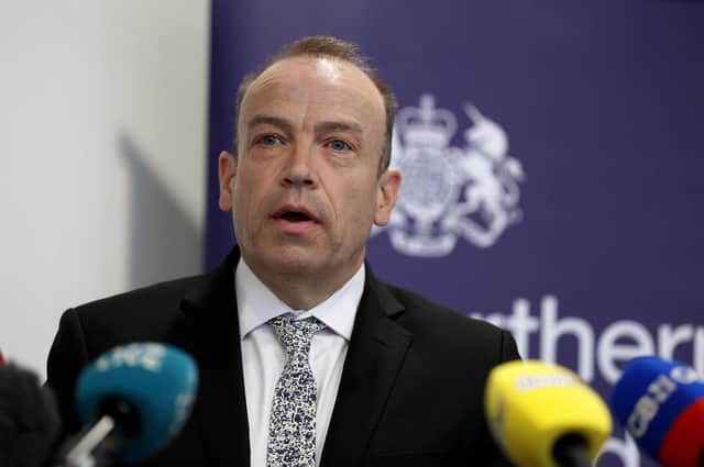 The Secretary of State for Northern Ireland, Rt Hon Chris Heaton-Harris MP will discuss Stormont finances with all the major parties - as well as what happens if Stormont isn't restored. Photo: Jonathan Porter/Press Eye