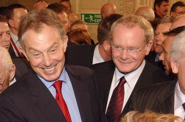 The Blair/Labour government did a behind-the-back deal with the IRA
