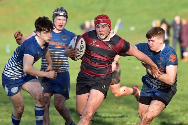 Tom Stewart was crowned Schools' Player in of the Year in 2019 while at Belfast Royal Academy.