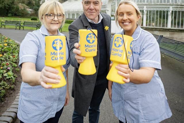 Actor James Nesbitt launches Great Daffodil Appeal for Marie Curie in ...