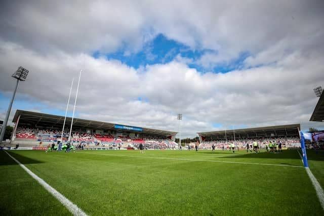 Kingspan Stadium will host today's Schools' Cup final between RBAI and Ballymena Academy