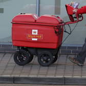 Christmas is Royal Mail’s busiest period, with around double the normal number of parcels and stamped letters processed