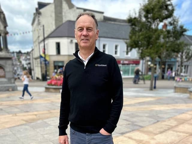 Ulster University spin out business Spatialest, which currently employs 20 people based in Coleraine, has been acquired by the US company, Schneider Geospatial. Pictured is Spatialest CEO, Coleraine man Ashley Moore