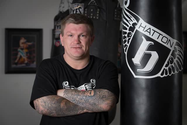 Former world champion Ricky Hatton has been found dead at his home in Manchester aged 46. (Photo by Dave Thompson/Getty Images)
