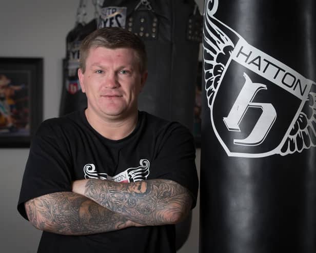 Former world champion Ricky Hatton has been found dead at his home in Manchester aged 46. (Photo by Dave Thompson/Getty Images)