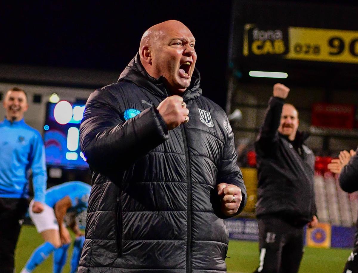 VIDEO: Ballymena United boss David Jeffrey reacts to reaching another Irish Cup final with win over Larne