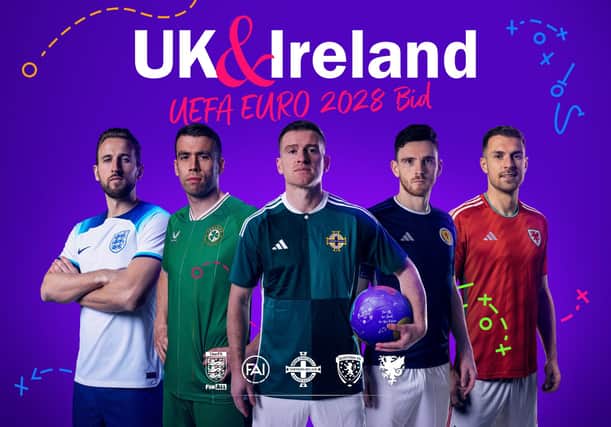 The United Kingdom and Ireland have submitted their final bid to co-host Euro 2028, setting out plans to stage a “record-breaking and unforgettable” tournament.