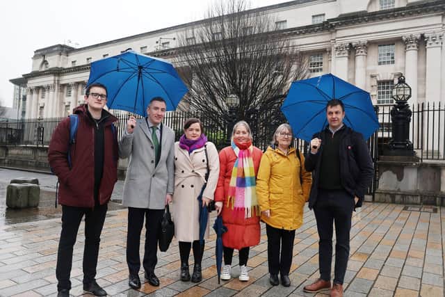 Irish Language campaigners taking legal action against Armagh, Banbridge and Craigavon Council over its refusal to erect Irish Language street signage in the Garvaghy Road area in Portadown.