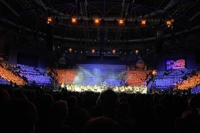 Wow factor: Thousands at the Peace Proms at the SSE Arena