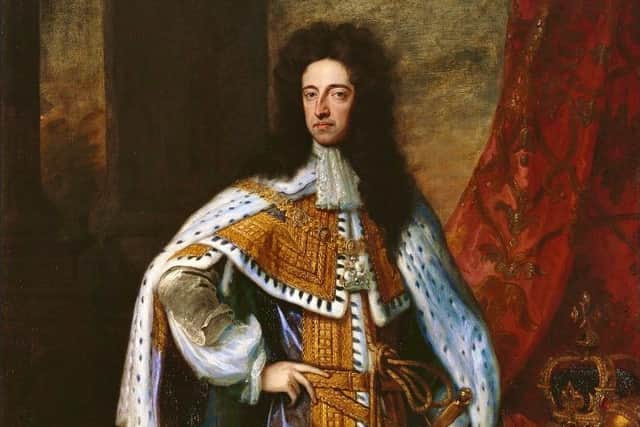 A portrait of King William III in 1690 by Godfrey Kneller