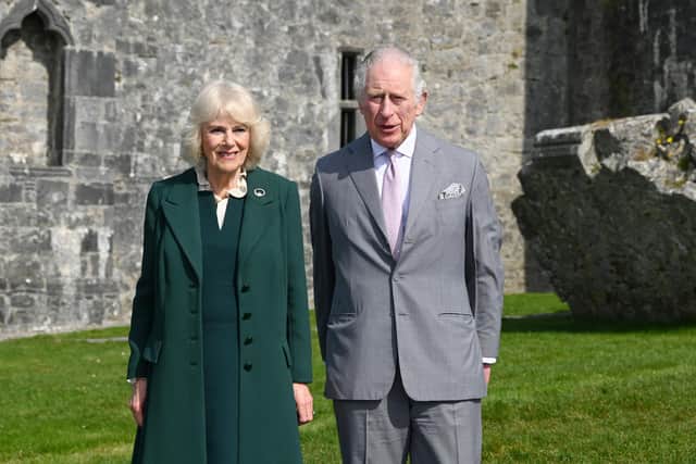 Camilla and Charles during a recent visit to Ireland