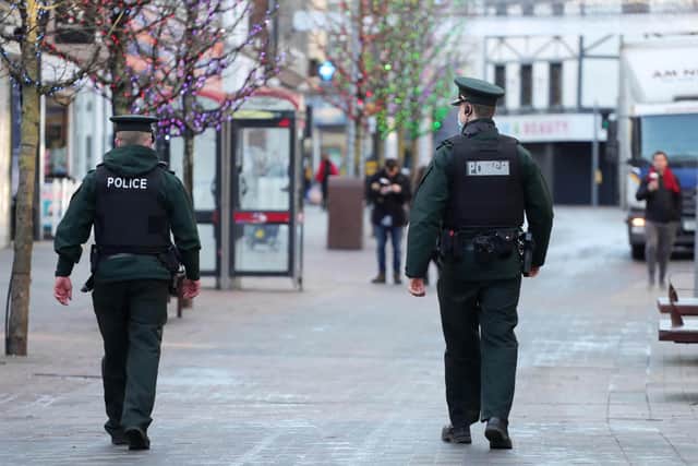 PSNI Chief Constable Simon Byrne has previously warned of a £23 million funding gap for NI policing