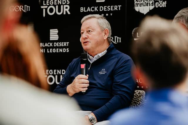 Former Masters champion, Ryder Cup stalwart and World No.1 Ian Woosnam. (Photo: Dylan Kirkpatrick)