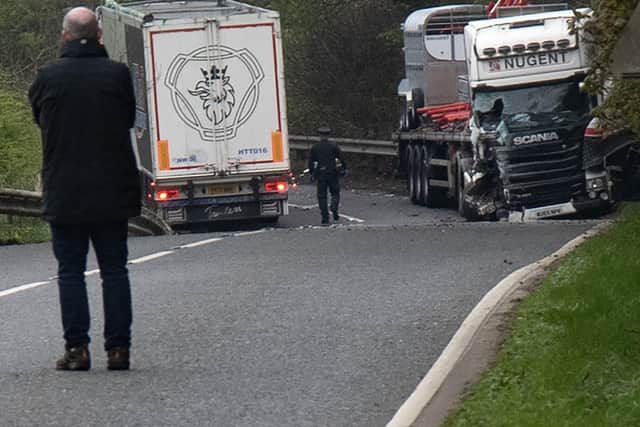 Three members of the same family have died after a road accident on the Tullyvar Road in Aughnacloy on Thursday.