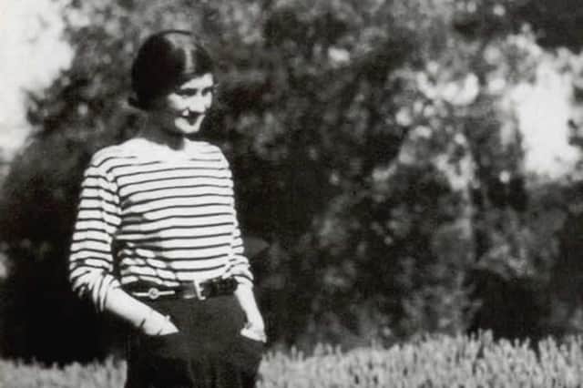 Gabrielle 'Coco' Chanel in 1928. The French designer worked with the Old Bleach Linen Company, which was based in Randalstown