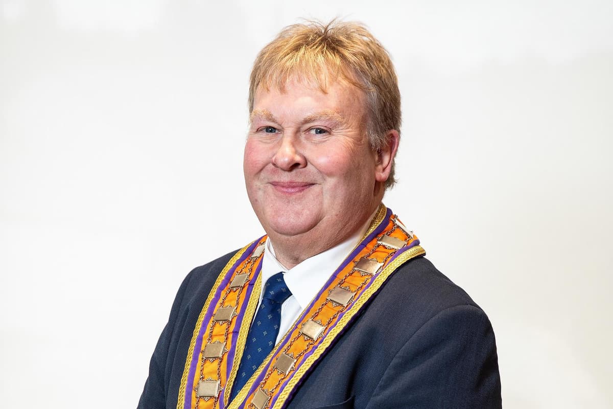 Ed Stevenson New Grand Master of the Orange Order is announced as Edward Stevenson ...