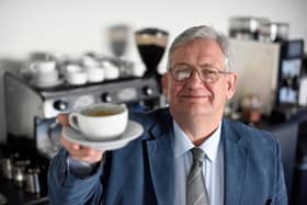 Martyn Symington, founder and managing director of Pure Roast Coffee roaster in Lisburn