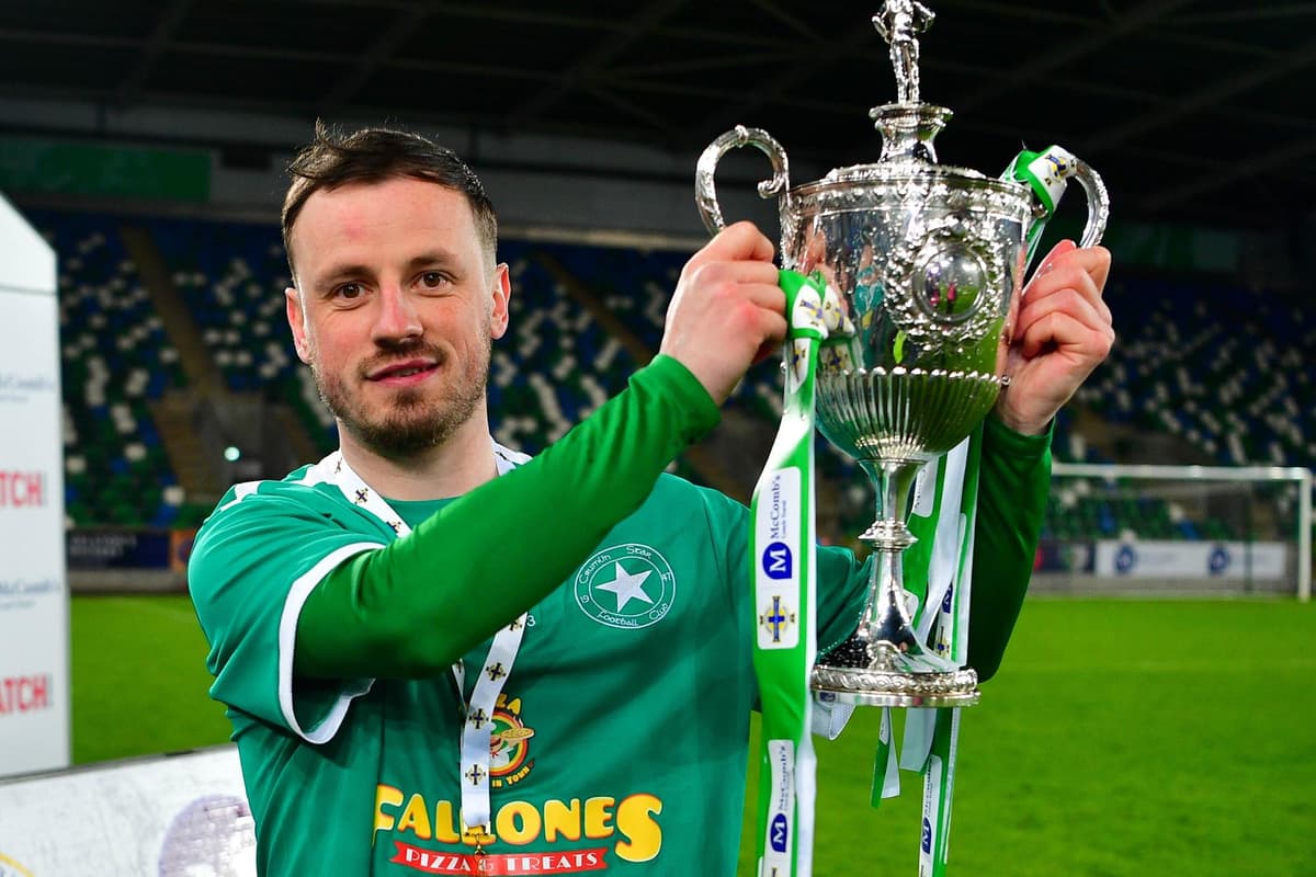 From sitting in the stands to becoming club&#8217;s Windsor Park cup final goal hero