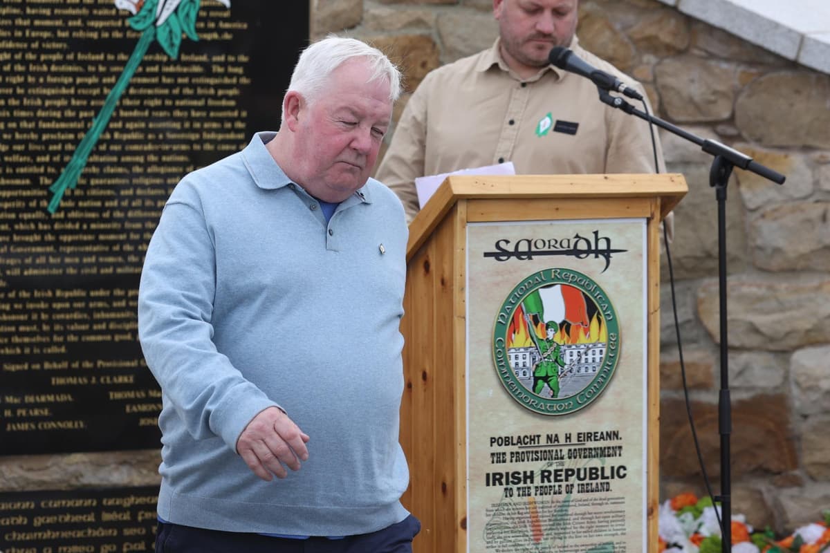 Police quietly monitor parades and orations by republican groups such as Saoradh ahead of Easter Monday
