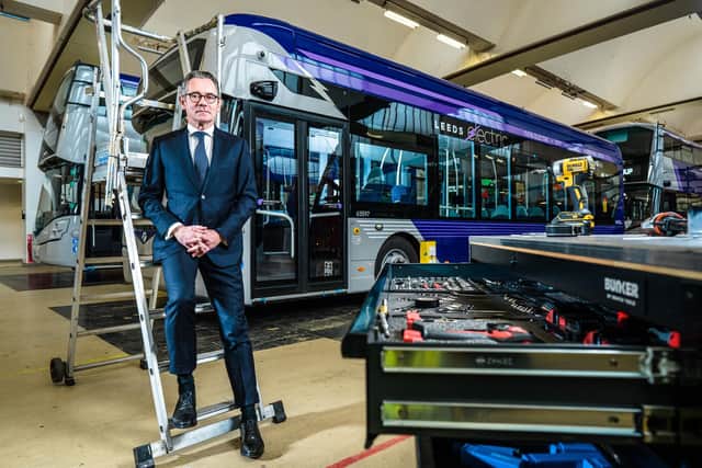 Wrightbus CEO Jean-Marc Gales has set his sights on further expansion at Wrightbus, Ballymena
