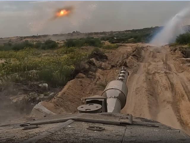Footage circulated online by the IDF one week ago, showing Israeli operations at the Gaza border; the IDF has now apparently moved into Gaza City itself