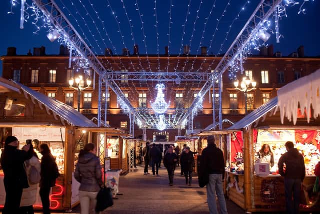 Christmas market in Toulouse
